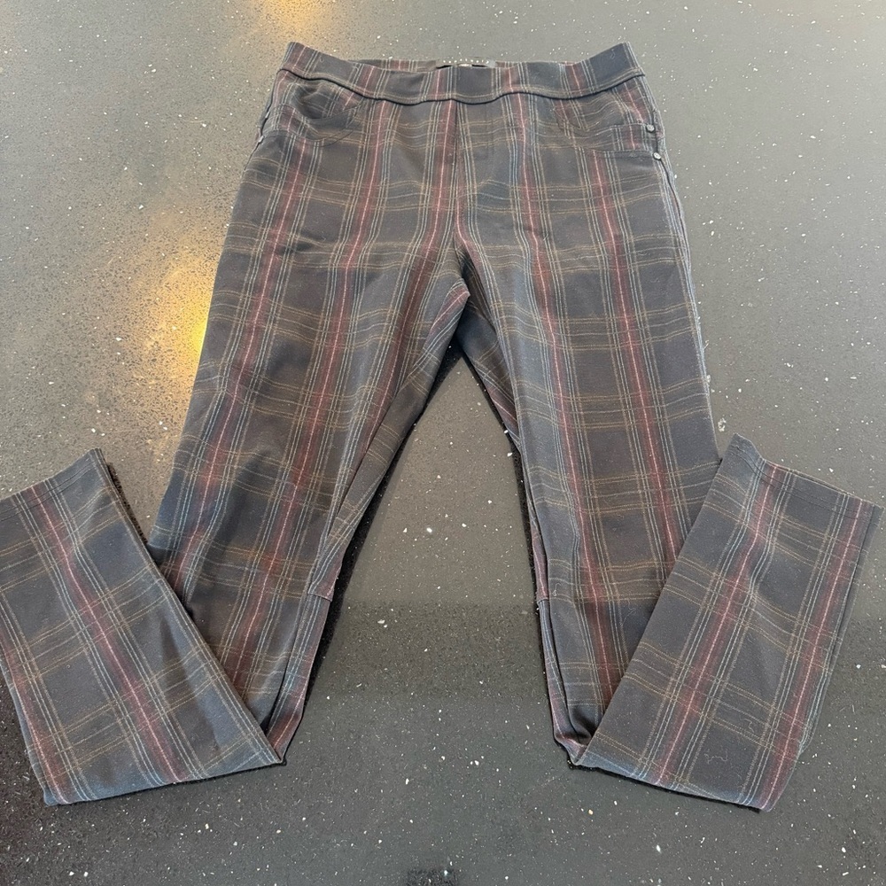 Plaid Patterned Sanctuary Pants